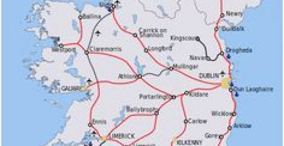 Railway Map Of Ireland 17 Best Maps Railroads Images In 2019 Train Trains Maps
