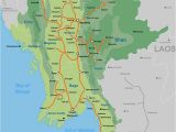 Railway Map Of Spain Myanmar Rail Map by Seacitymaps Com southeast asia Railways In