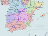 Railway Map Spain Renfe Operadora Revolvy