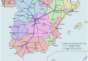 Railways In Spain Map Renfe Operadora Revolvy