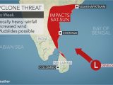 Rain Map California Potential Tropical Cyclone May Impact India During Mid December