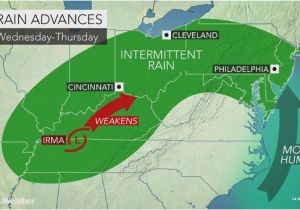 Rain Map Texas Irma to Spread Rain Across northeastern Us at Midweek