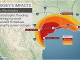 Rainfall Map Texas torrential Rain to Evolve Into Flooding Disaster as Major Hurricane