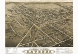 Ravenna Ohio Map Historical Map Of Ravenna Oh 1882