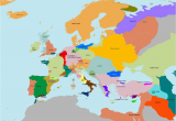 Recent Map Of Europe Imperial Europe Map Game Alternative History Fandom