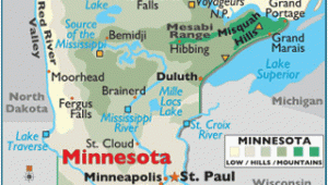 Red Lake Minnesota Map Minnesota Latitude Longitude Absolute and Relative Locations