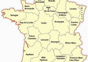 Regions Of France Map with Cities Regional Map Of France Europe Travel