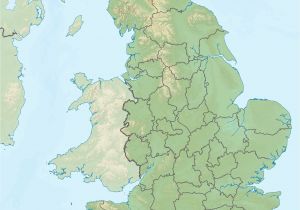 Relief Map England Wye Valley Reisefuhrer Auf Wikivoyage