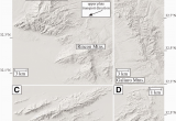 Relief Map Of Arizona Examples Of Extensionparallel and Extension Perpendicular Drainages