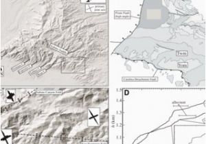 Relief Map Of Arizona Examples Of Extensionparallel and Extension Perpendicular Drainages