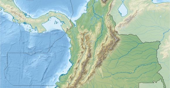 Relief Map Of Arizona File Colombia Relief Location Map Jpg Wikipedia