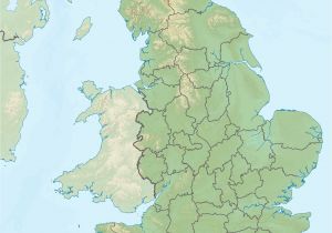 Relief Map Of England Wye Valley Reisefuhrer Auf Wikivoyage