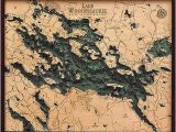 Relief Map Of Michigan Lake Winnipesaukee 3d Nautical Wood Maps Map Wood Map Art
