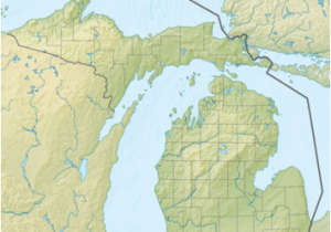 Relief Map Of Michigan Predloga Lokacijska Karta Michigan Wikipedija Prosta Enciklopedija