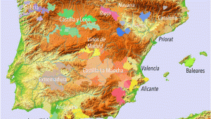 Relief Map Of oregon 4 Animated Relief Maps Of Europe S Famous Wine Regions