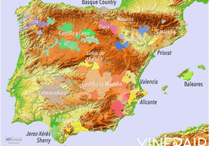 Relief Map Of oregon 4 Animated Relief Maps Of Europe S Famous Wine Regions