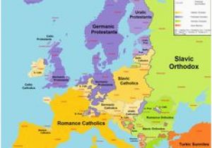 Religion Map Of Europe Religious Maps Of Abrahamic Religions