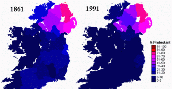 Religious Map Of northern Ireland Protestantism In the Republic Of Ireland Wikipedia