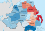 Religious Map Of northern Ireland Zjednoczenie Irlandii Wikipedia Wolna Encyklopedia