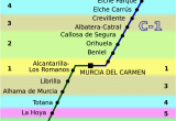 Renfe Spain Map Cercana as Murcia Alicante Wikipedia