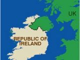 Republic Of Ireland On Map Counties Of the Republic Of Ireland