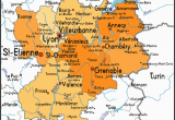 Rhone Valley France Map Map Of Rha Ne Alpes Region Download Scientific Diagram