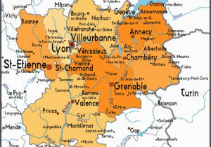 Rhone Valley France Map Map Of Rha Ne Alpes Region Download Scientific Diagram