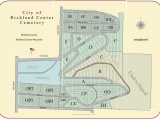 Richland County Ohio Map Richland Center Cemetery Richland Center Wisconsin Burial Records