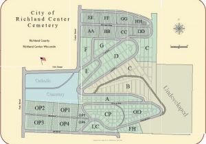 Richland County Ohio Map Richland Center Cemetery Richland Center Wisconsin Burial Records