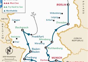 Rick Steves Europe Map Germany Itinerary where to Go In Germany by Rick Steves