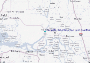 Rio Vista California Map Rio Vista Sacramento River California Tide Station Location Guide