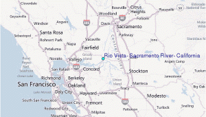 Rio Vista California Map Rio Vista Sacramento River California Tide Station Location Guide