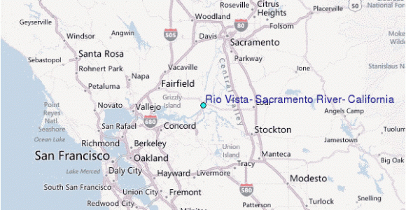 Rio Vista California Map Rio Vista Sacramento River California Tide Station Location Guide