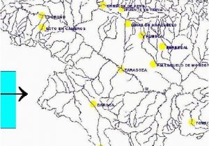 River Ebro Spain Map Distribution Of 14 Rainfall Gauges In the Ebro River Basin