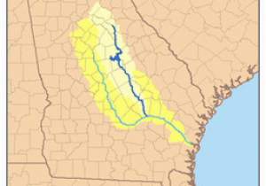 River Map Of Georgia Oconee River Revolvy