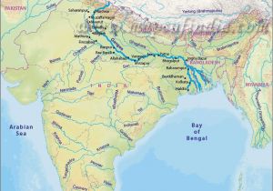 River Map Of north Carolina Route Map Of Ganges River An Important and Sacred River In Classic
