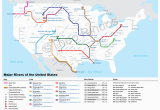 Rivers England Map the Rivers Of the United States as A Subway Map Maps