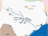 Rivers In Texas Map Map Of Colorado River Basin Texas Colorado River Map Business Ideas
