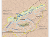 Rivers Of Tennessee Map Clinch River Wikipedia