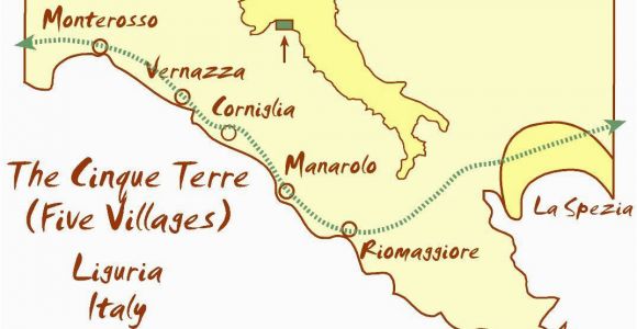 Riviera Italy Map Everything You Need to Know About Cinque Terre In Italy Reisemol