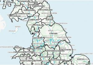 Road Map England Motorways Resources
