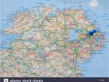 Road Map northern Ireland Ireland Map Stock Photos Ireland Map Stock Images Alamy