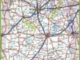 Road Map Of Alabama and Georgia Alabama Road Map