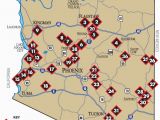 Road Map Of Arizona State where to Ride Arizona State Parks
