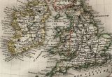 Road Map Of England and Scotland Amazon Com British isles United Kingdom 1849 Ireland