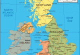 Road Map Of England and Wales with towns United Kingdom Map England Scotland northern Ireland Wales