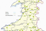 Road Map Of England Pdf Trunk Roads In Wales Wikipedia