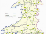 Road Map Of Ireland Pdf Trunk Roads In Wales Wikipedia