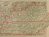 Road Map Of Kentucky and Tennessee Map Of Kentucky and Tennessee Fresh New Rail Road and County Map Of