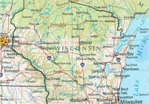 Road Map Of Minnesota and Wisconsin Road Map Of Wisconsin and Travel Information Download Free Road